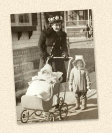 Lucille in Fall River 1946