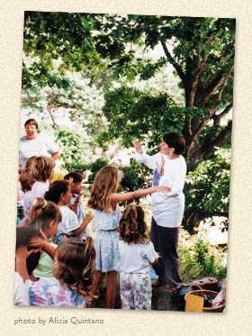 Storytelling near Half Moon