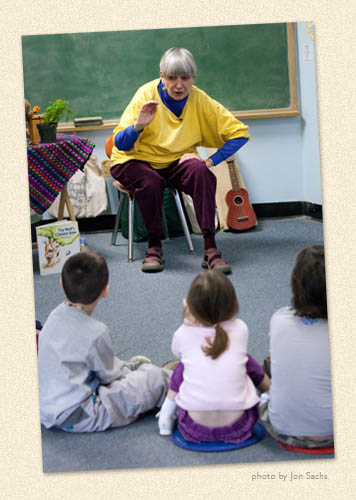 Lucille LePage storytelling